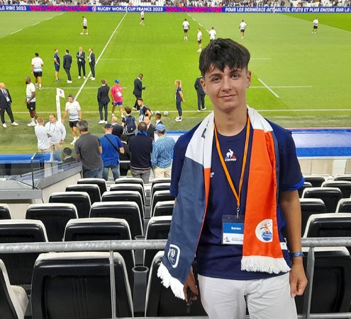 [9000e r&ecirc;ve] Soren &agrave; la Coupe du Monde de Rugby 2023