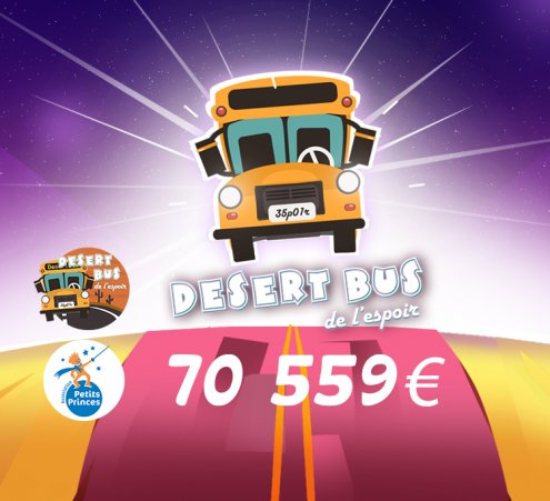 En route pour le D&eacute;sert Bus de L'Espoir 2021