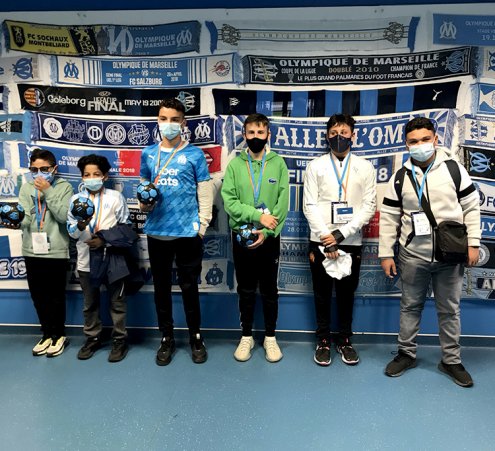 "Match des H&eacute;ros" au stade Orange V&eacute;lodrome de Marseille