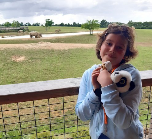 Inès, soigneuse au Zoo de la Boissière-du-Doré