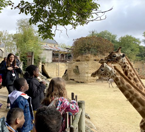 Un week-end au zoo pour des enfants suivis à Robert Debré