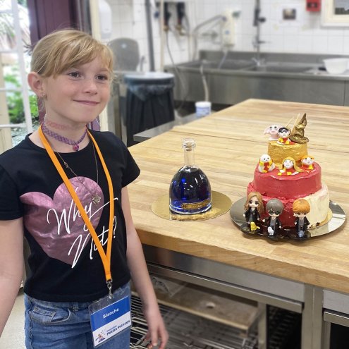 Le g&acirc;teau &agrave; trois &eacute;tages de Blanche 