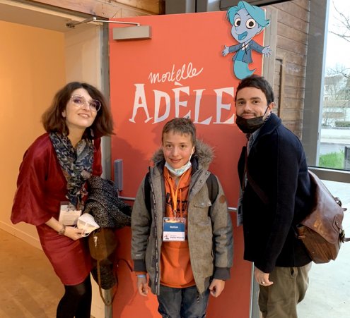 Rencontrer les auteurs de Mortelle Adèle au Festival de la BD