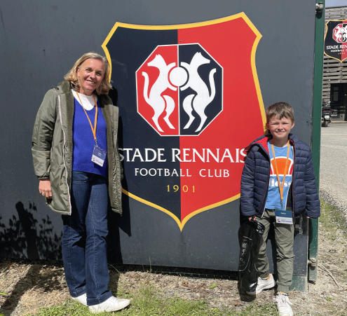 Robin rêve du Stade rennais Football Club
