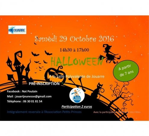 Jouarre en f&ecirc;te &agrave; l'occasion d'halloween !