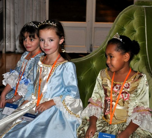 Trois princesses &agrave; Versailles