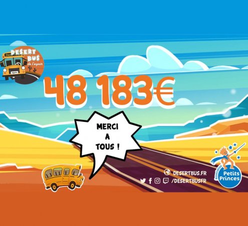 Desert Bus de l'Espoir - &Eacute;dition 2019