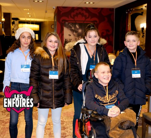 Le concert "Les Enfoir&eacute;s", ils y &eacute;taient !