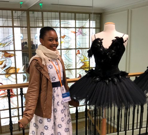 Candice &agrave; l'Op&eacute;ra Garnier