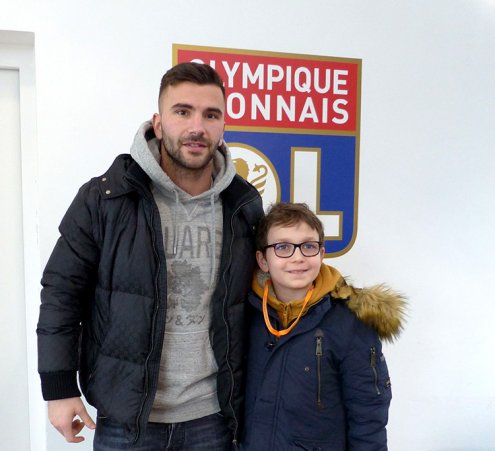 Entra&icirc;nement de l'Olympique Lyonnais