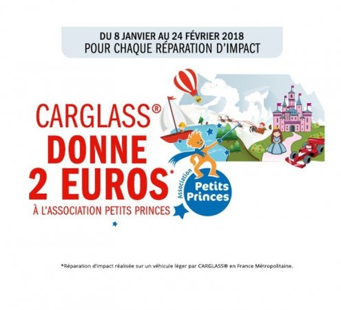 Carglass soutient l'Association Petits Princes