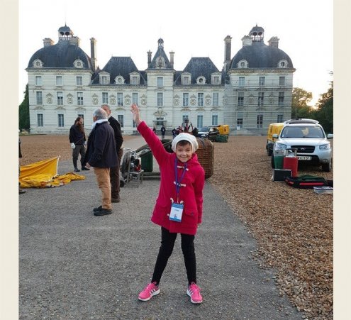 Vol en montgolfi&egrave;re et vie de ch&acirc;teau !