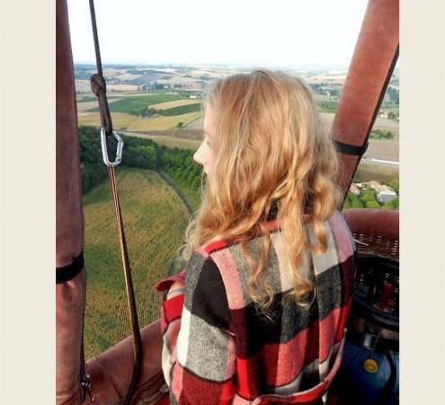 Baptême en montgolfière