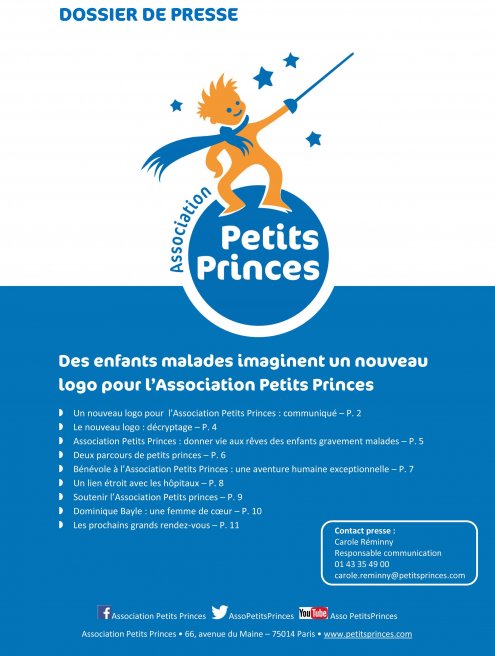 Nouveau logo de l'Association Petits Princes