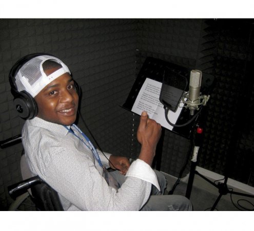 Dans un studio d'enregristrement