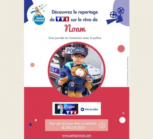 L'incroyable r&ecirc;ve de Noam, policier d'un jour !
