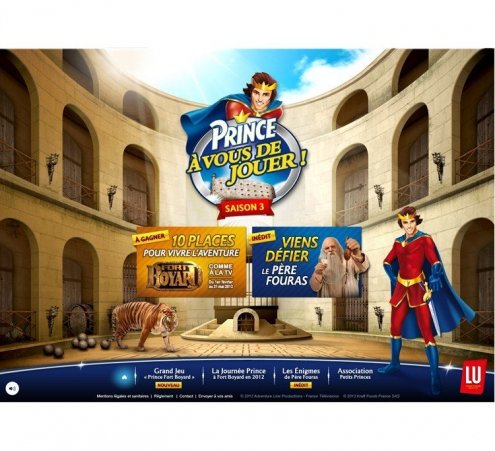PRINCE&reg; de LU&reg; &agrave; l&rsquo;assaut du Fort !
