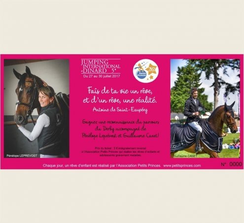 Le Jumping International de Dinard s'engage pour des r&ecirc;ves !