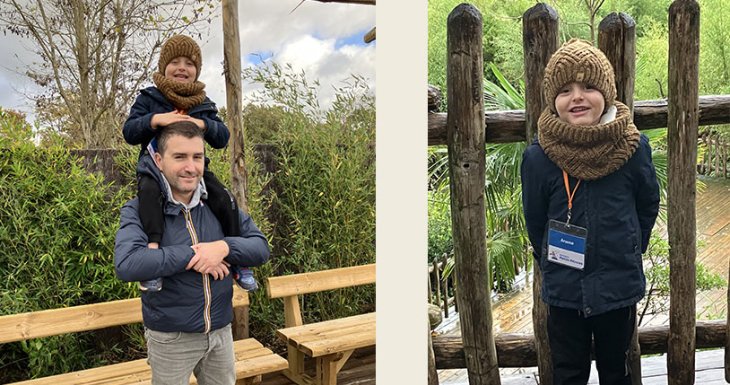 Ars&egrave;ne s'approche de ses animaux pr&eacute;f&eacute;r&eacute;s 