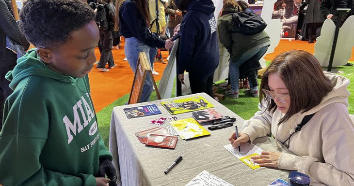 Benjamin r&ecirc;ve au Festival de la BD 