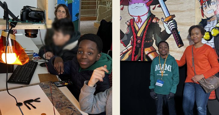 Benjamin r&ecirc;ve au Festival de la BD 