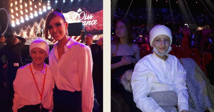 Naëlle assiste à l'élection de Miss France 2024