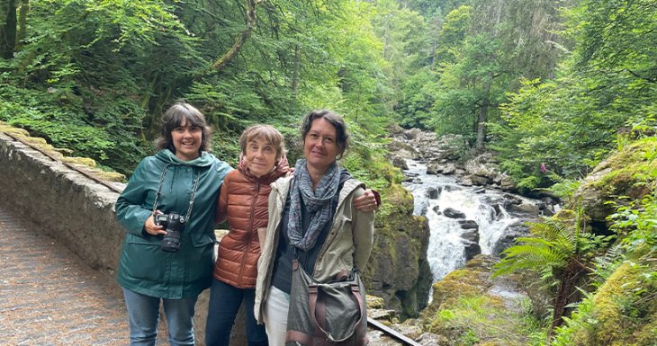 Noa d&eacute;couvre les paysages d'Harry potter 