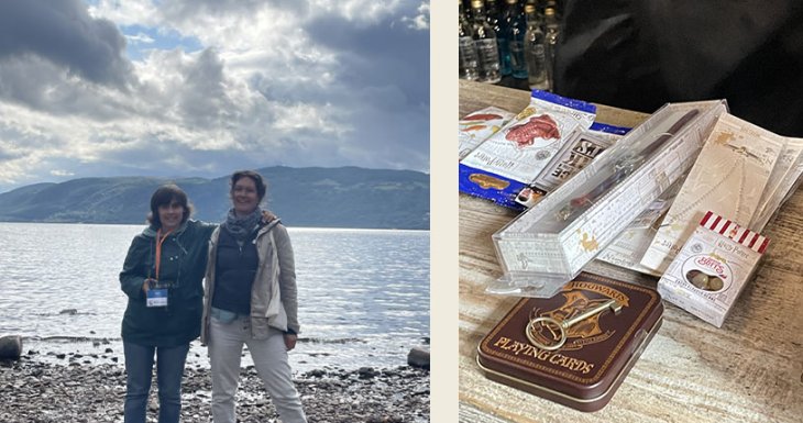 Noa d&eacute;couvre les paysages d'Harry potter 
