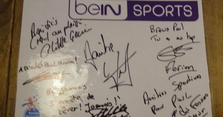 Paul rêve de devenir commentateur sportif
