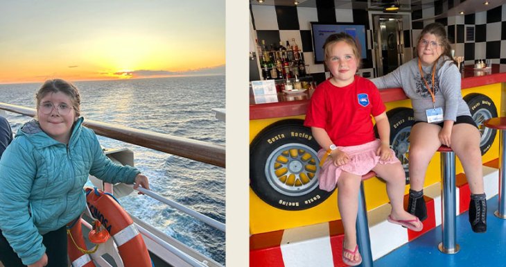 Chlo&eacute; r&ecirc;ve de dormir &agrave; bord d'un bateau