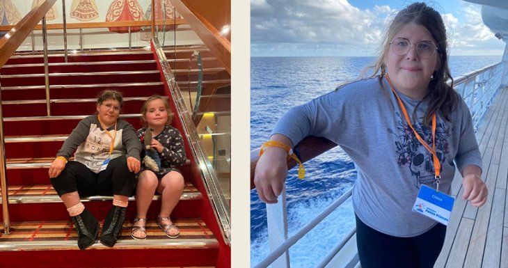 Chlo&eacute; r&ecirc;ve de dormir &agrave; bord d'un bateau