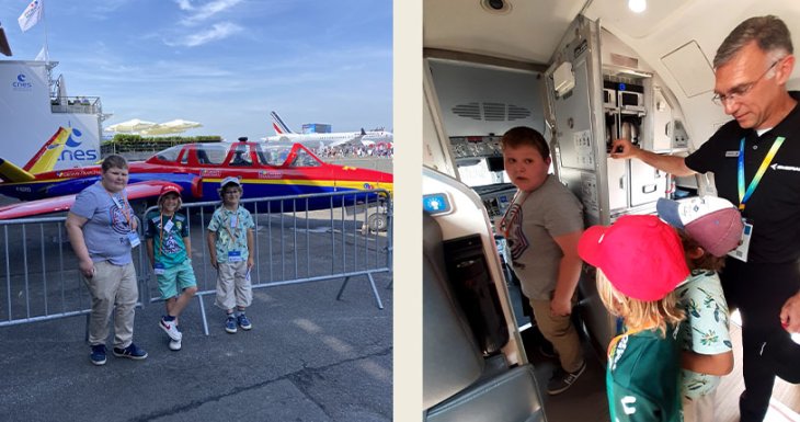 Des r&ecirc;ves r&eacute;alis&eacute;s au Salon du Bourget