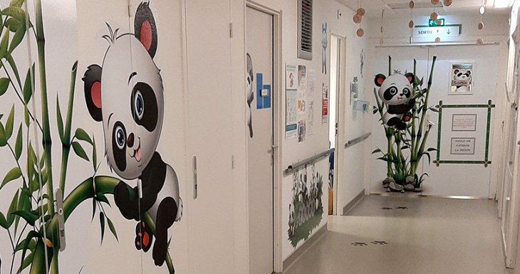 De la d&eacute;coration au sein des services p&eacute;diatriques