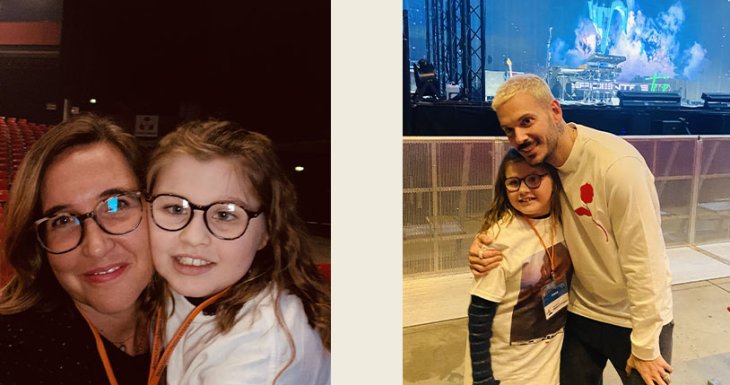 Elena rencontre M. Pokora