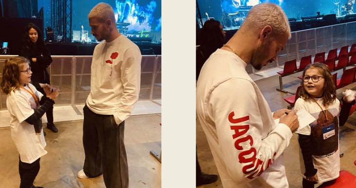 Elena rencontre M. Pokora