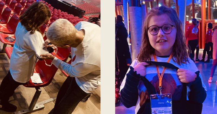 Elena rencontre M. Pokora