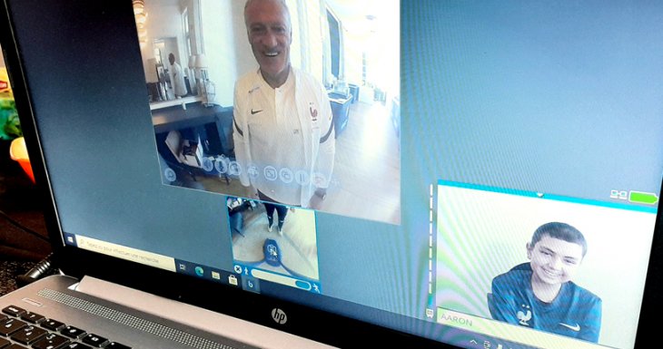 Voir l'&eacute;quipe de France de football &agrave; Clairefontaine