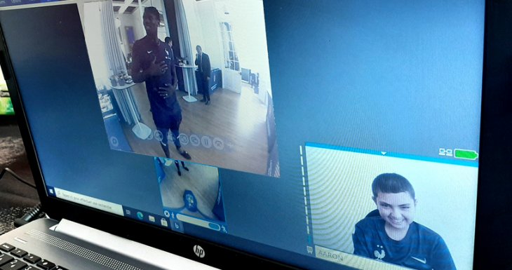 Voir l'&eacute;quipe de France de football &agrave; Clairefontaine