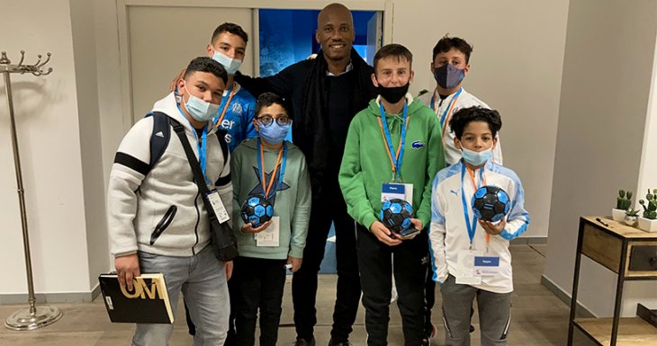 "Match des H&eacute;ros" au stade Orange V&eacute;lodrome de Marseille