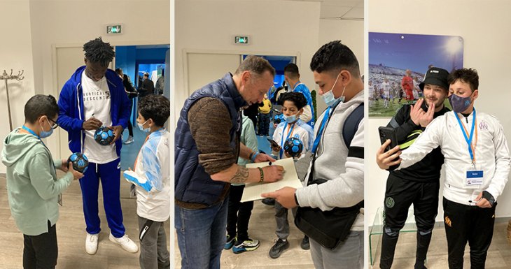 "Match des H&eacute;ros" au stade Orange V&eacute;lodrome de Marseille