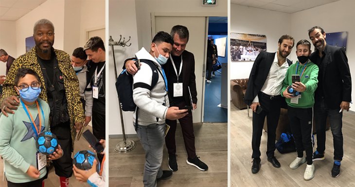 "Match des H&eacute;ros" au stade Orange V&eacute;lodrome de Marseille