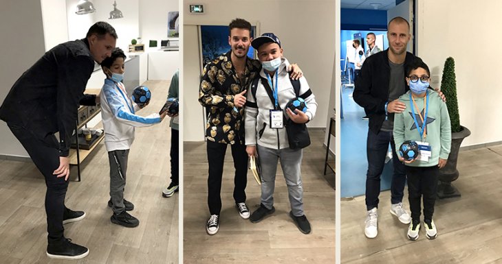 "Match des H&eacute;ros" au stade Orange V&eacute;lodrome de Marseille
