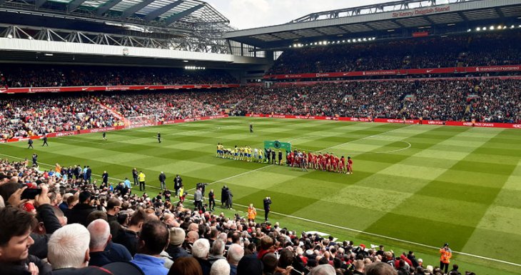 Le r&ecirc;ve de deux Math&eacute;o &agrave; un match de Liverpool