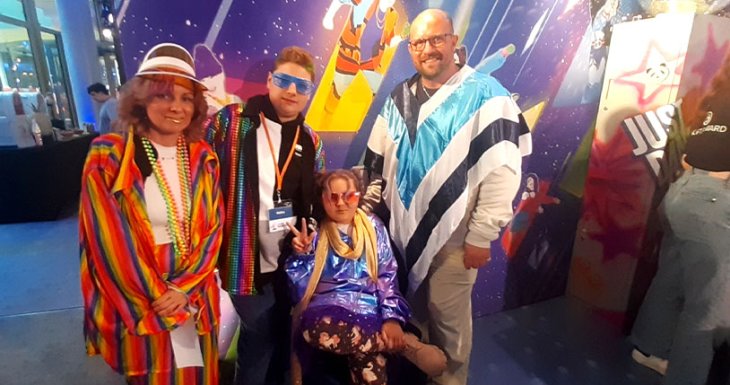 Mathis participe &agrave; l'&eacute;v&egrave;nement UBISOFT
