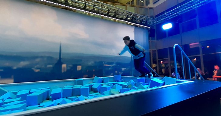 Mathis participe &agrave; l'&eacute;v&egrave;nement UBISOFT