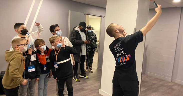 Voir Michou sur le plateau de "Danse avec les stars"