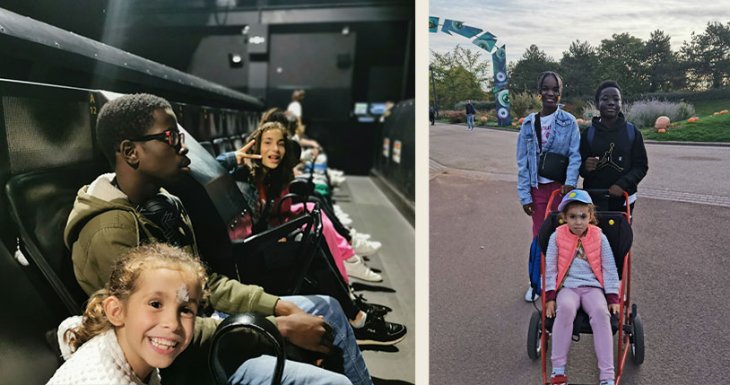 Séjour au Futuroscope pour des enfants de l'hôpital Necker