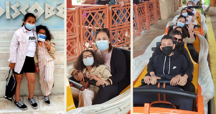 Un séjour au Parc Astérix pour Yasmine et sa famille