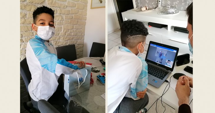 Rencontre virtuelle &agrave; l'Olympique de Marseille