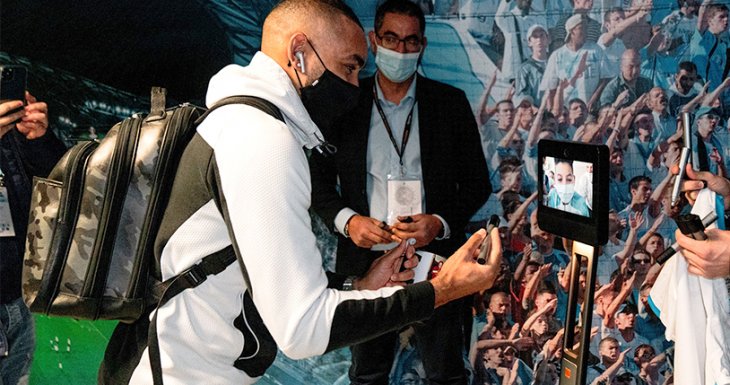 Rencontre virtuelle &agrave; l'Olympique de Marseille